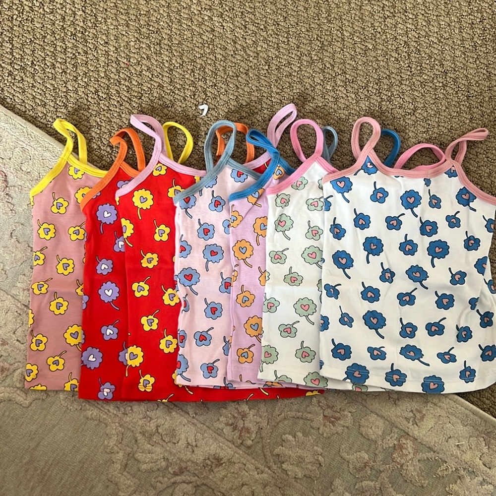 Stella McCartney kids tanks set of 7